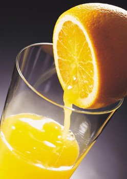 fresh orange juice