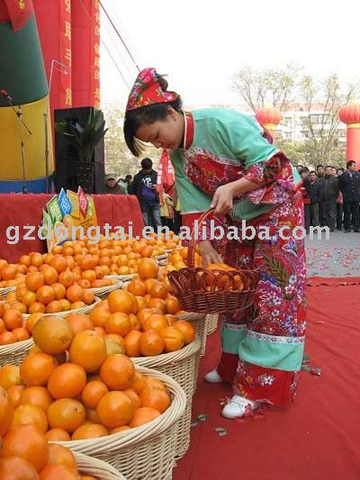 juicy red navel orange