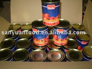 Canned tomato paste(tomato sauce tomato ketchup)