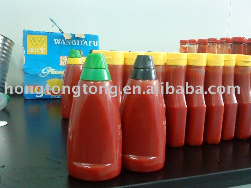 250ml plastic bottle of tomato ketchup