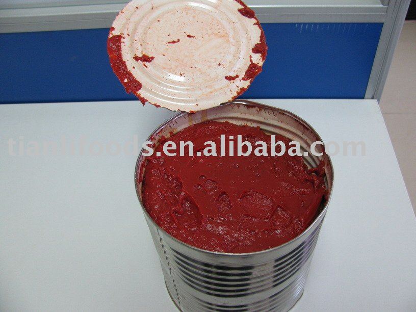 tomato paste/tomato paste 3000g*6tins 28-30%brix