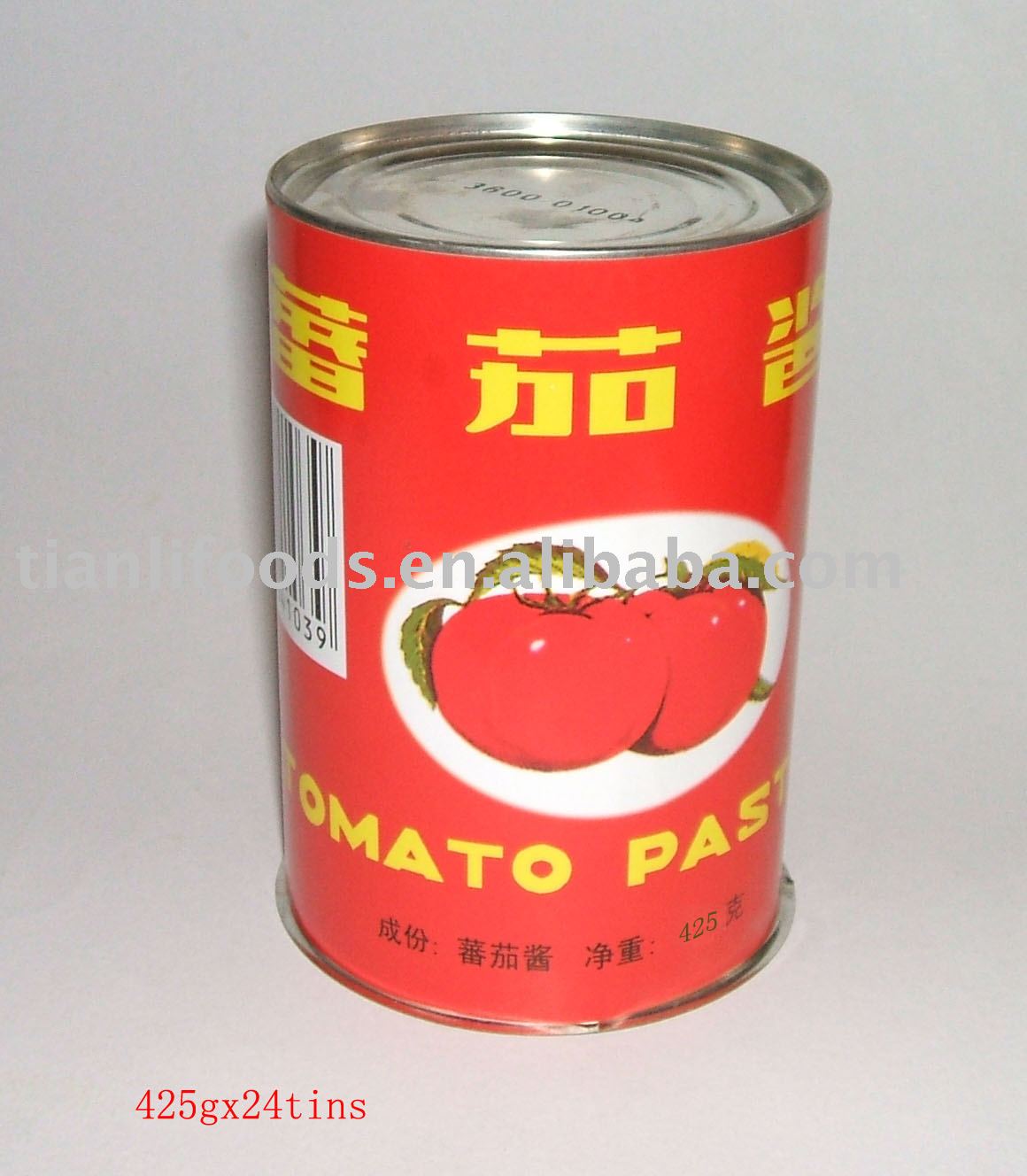canned tomato paste 1000g*12tins