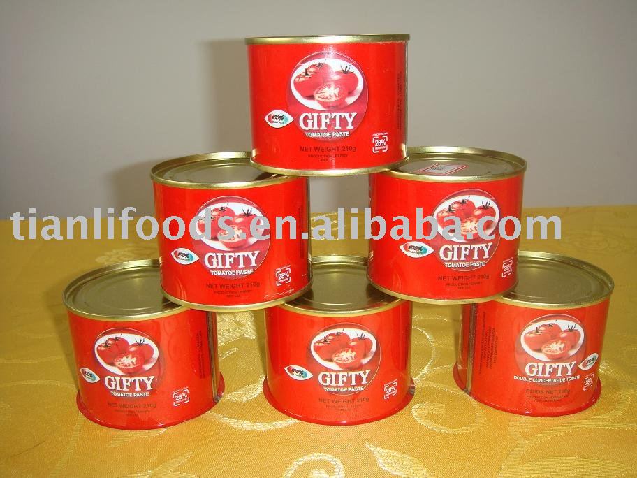 100%pure 400g tinned tomato paste