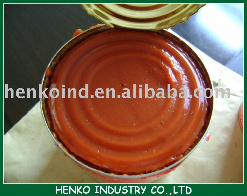 Canned tomato paste 28-30%