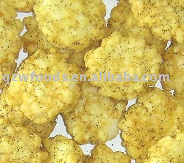 black pepper rice crackers