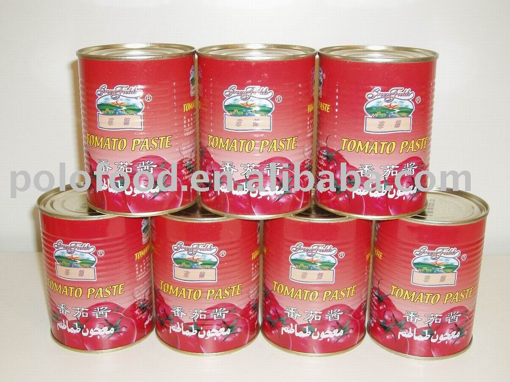 lithographed canned tomato paste