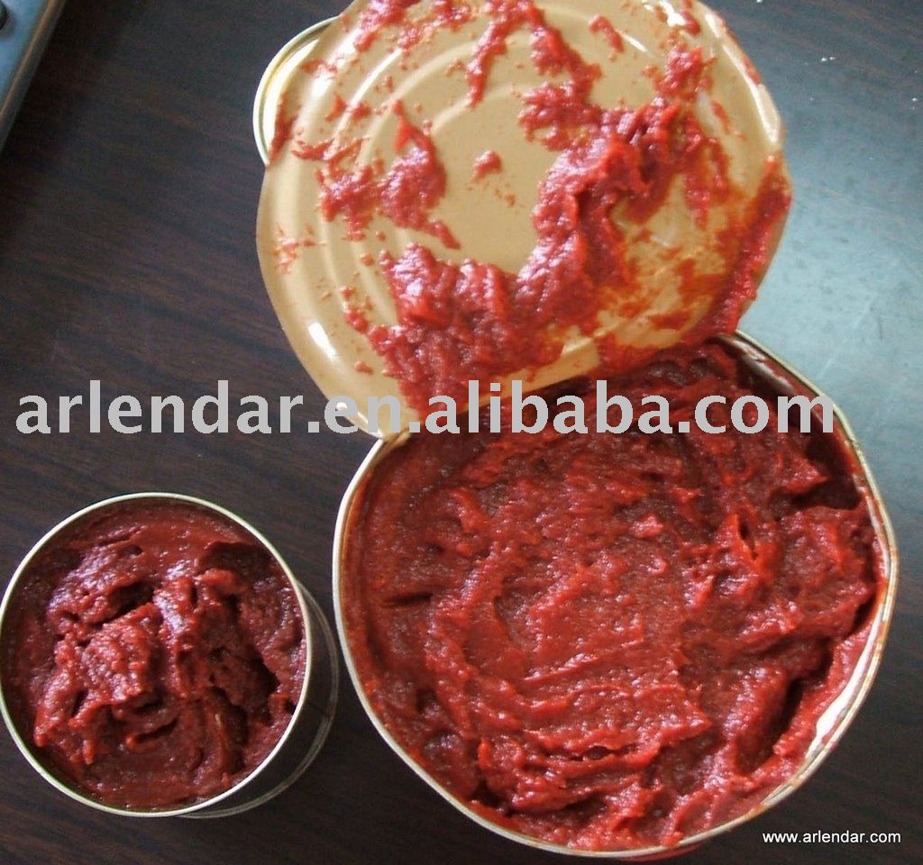 canned  tomato paste