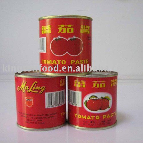 canned tomato paste