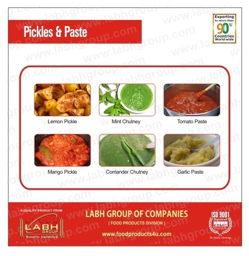 PICKLES    PASTE 