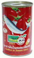 Sardine Or Mackerel In Tomato Sauce