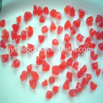 Dried cherry chunk