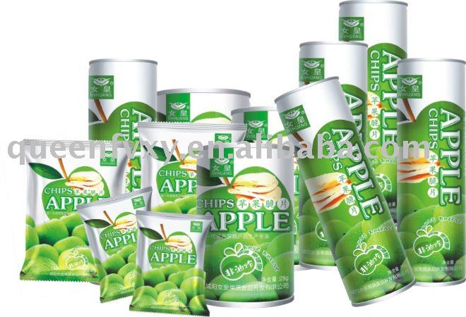 Non- fried fruit chips ( Natural apple chips)
