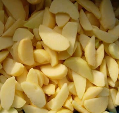 IQF apple wedges