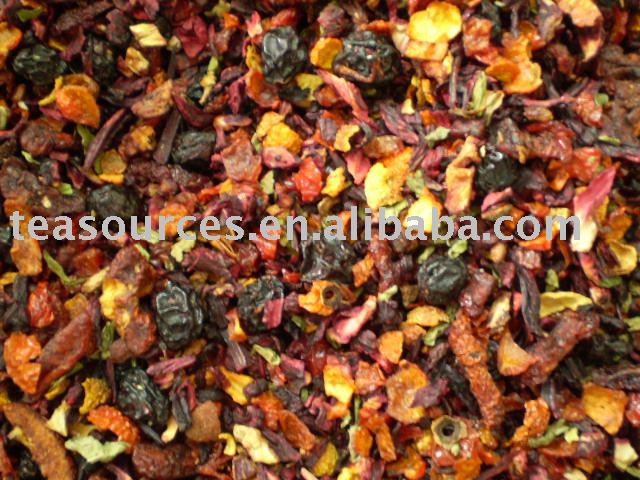 Black Forest(fruit tea sachet,tea blocks,fruit flavor tea  /blooming tea)