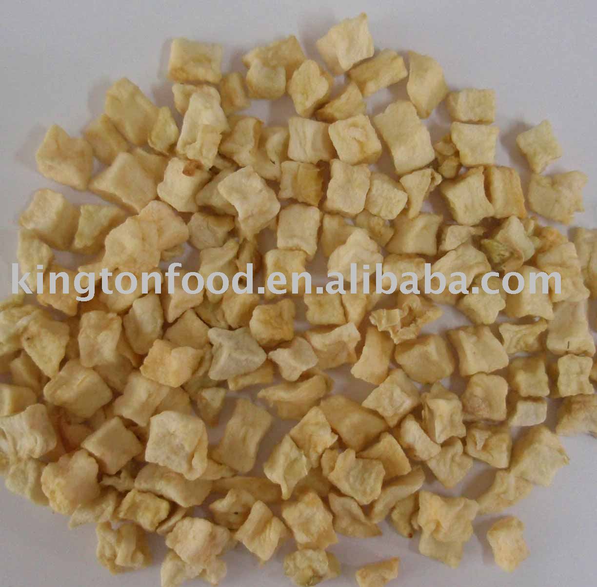 Dried  apple dice
