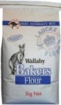 Bakers Plain Flour 5kg AAAA Laucke Wallaby Bakers Flour
