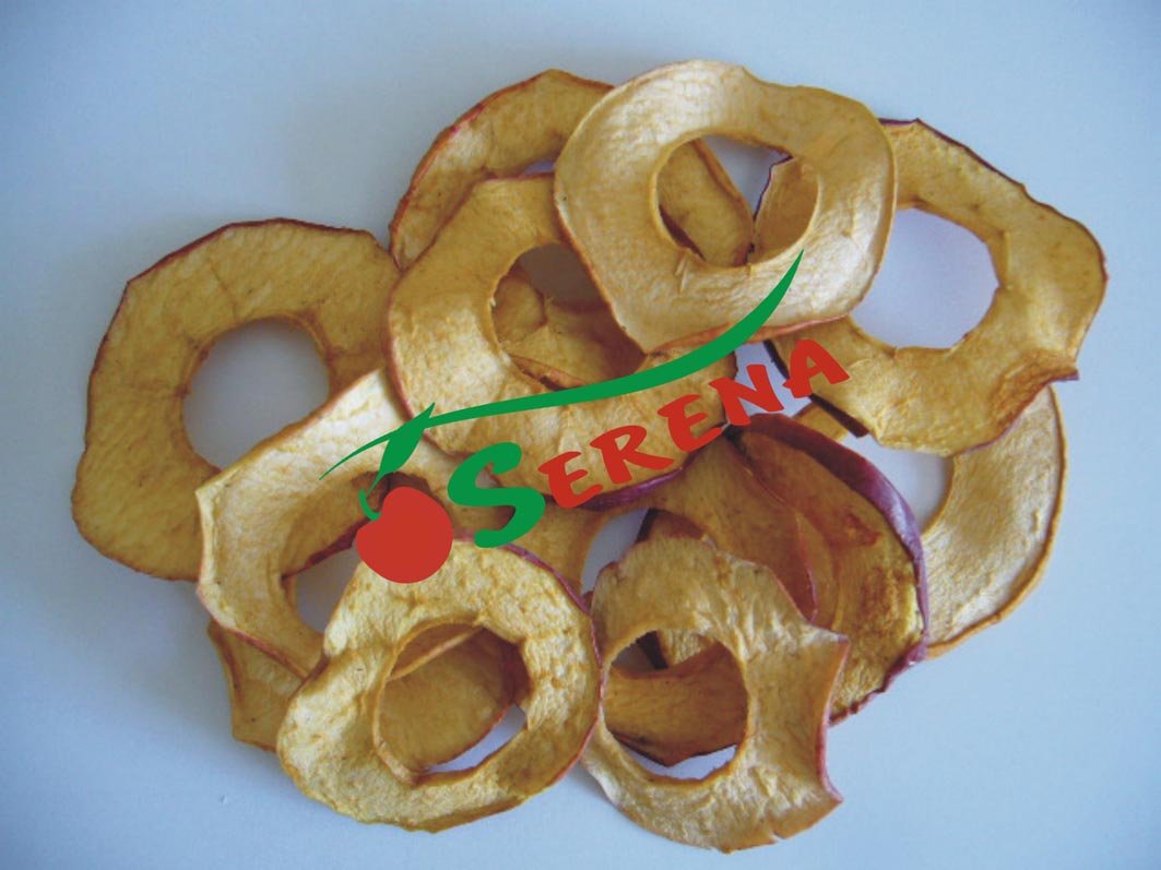 Dried 100% NATURAL apples in rings