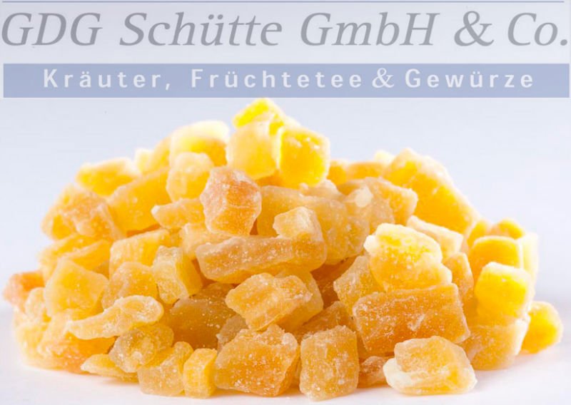  Diced   mango  pcs. (sugared) 5mm