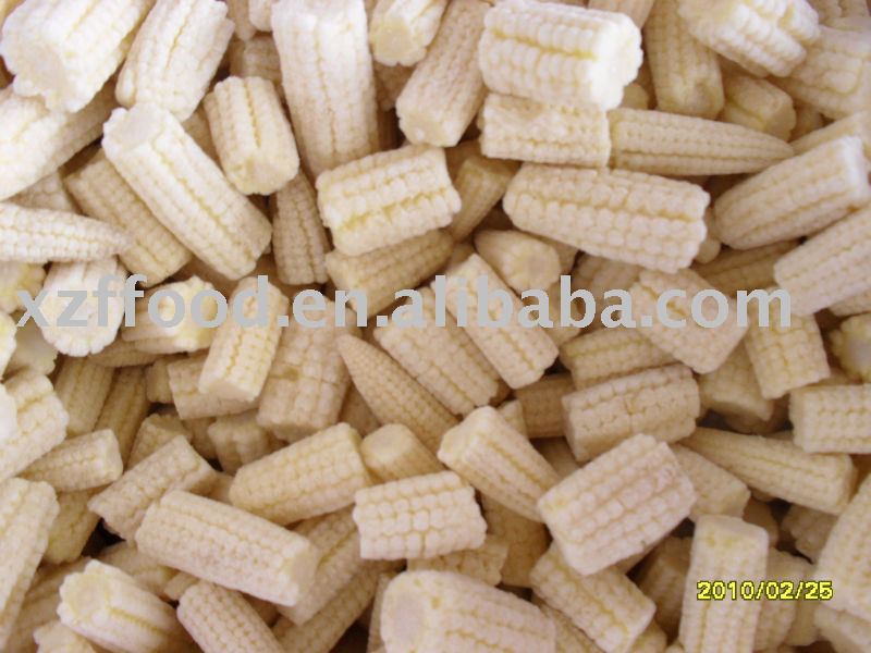 IQF Baby Corn Cut Vegetables