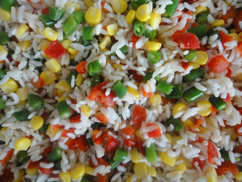 Frozen rice