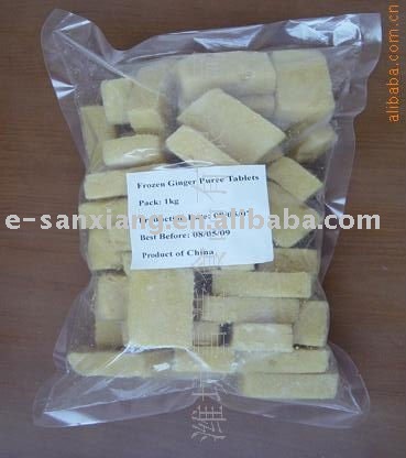 frozen mashed ginger