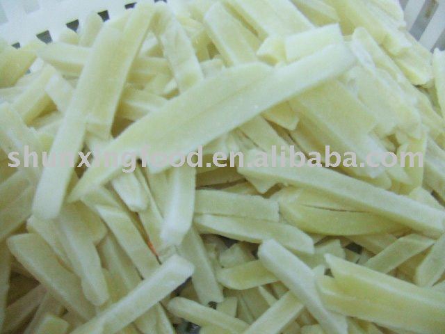 Frozen potato strips