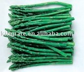 Frozen green asparagus