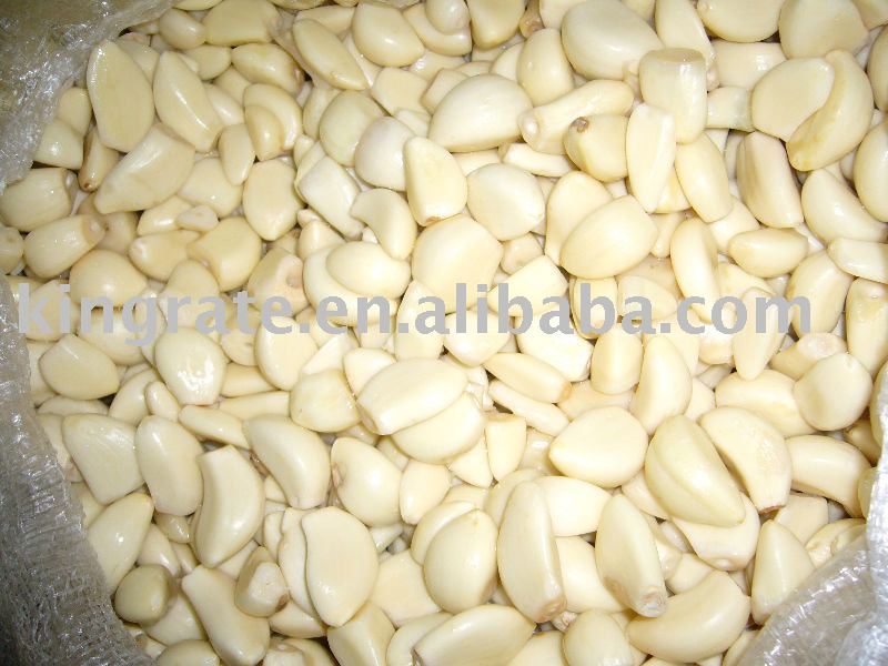 frozen peeled garlic