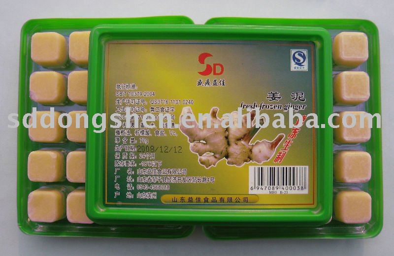 Frozen Ginger paste,China YIJIA price supplier - 21food