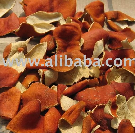 Dried orange peel