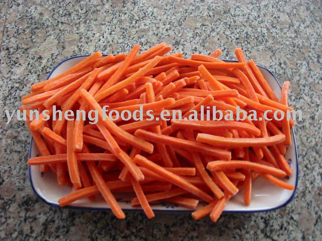 iqf  carrot strips