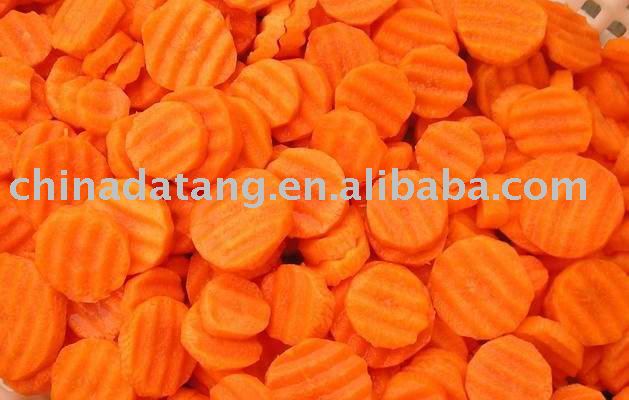 2011 new season IQF carrot sliced