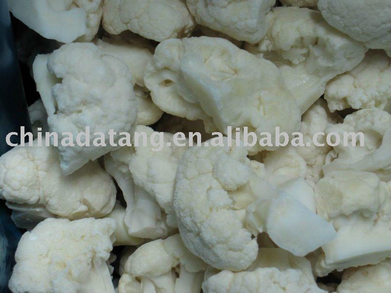 supply high quality IQF white cauliflower floret