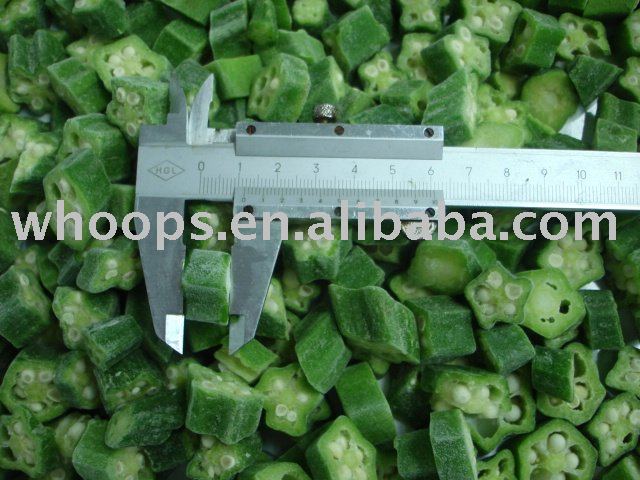 new crop IQF chinese okra cut