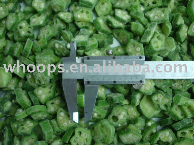 2010 crop  iqf okra cut