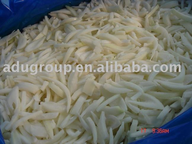 frozen  onion  slice, IQF   onion  slice