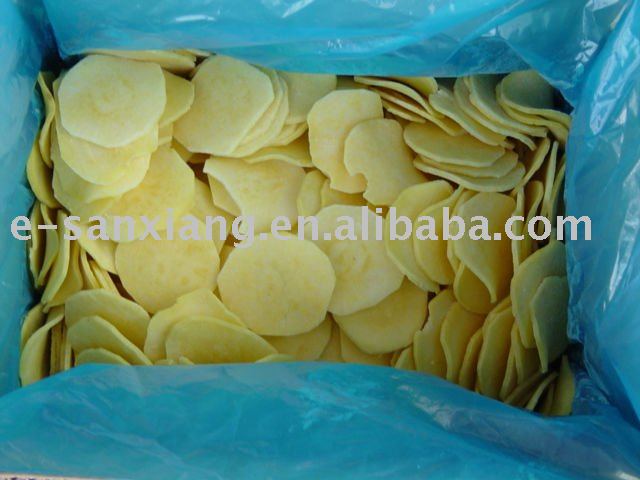 frozen potato slice