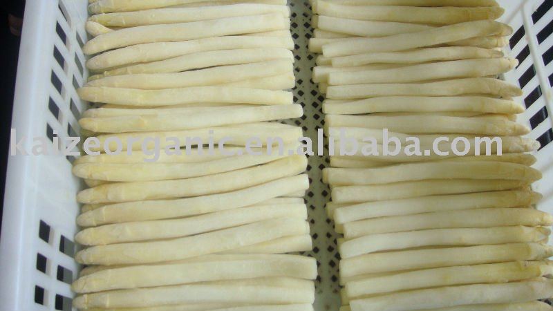 Frozen vegetable, white asparagus