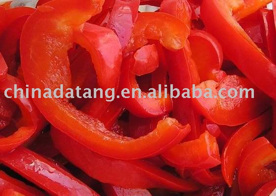  Frozen   red  pepper  strips 