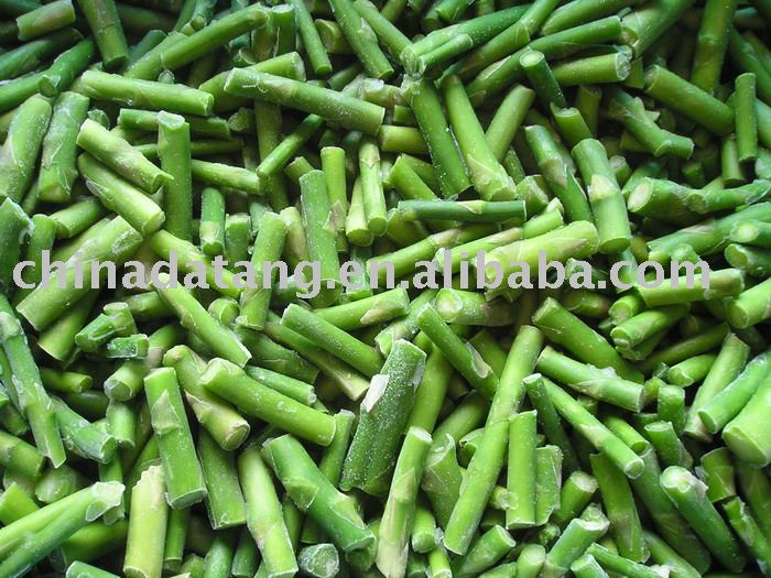  IQF   green   asparagus  cut:2-4cm, 3-5cm, 4-6cm