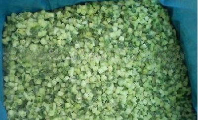  frozen   cucumber  dices