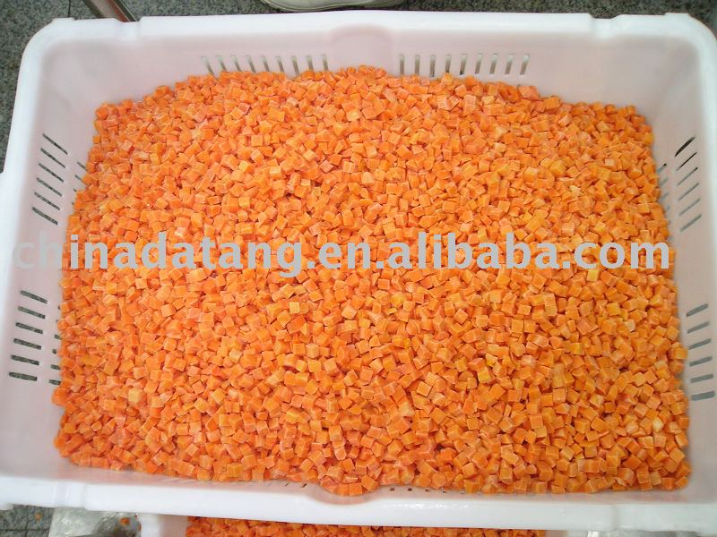 frozen carrot dices,Rich in Nutritions healthy food