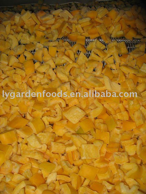 Supply Frozen yellow pepper slices