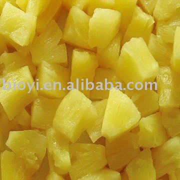 Canned pineapple chunks