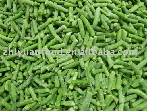 Frozen green bean (IQF,cuts)