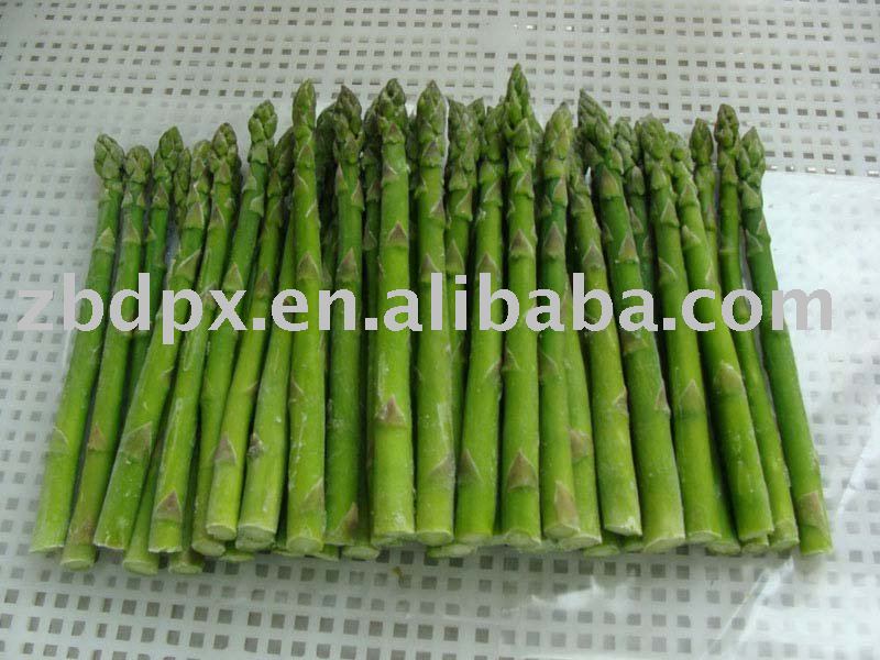 Chinese IQF green asparagus