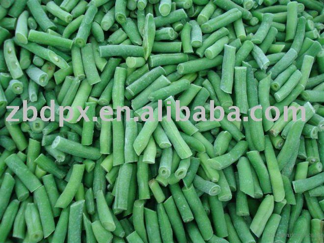 Chinese frozen  green  beans cut