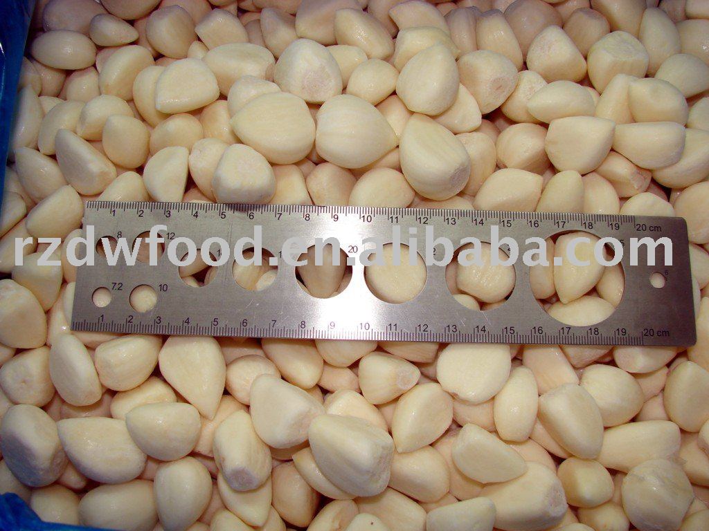 frozen  garlic cloves