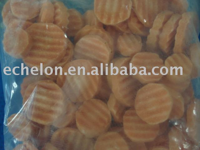 frozen carrot  crinkle sticks
