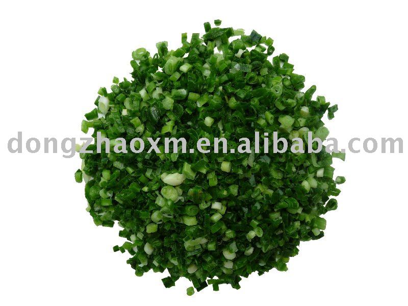New season - frozen green onion